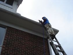 gutter cleaning in Bloomington il